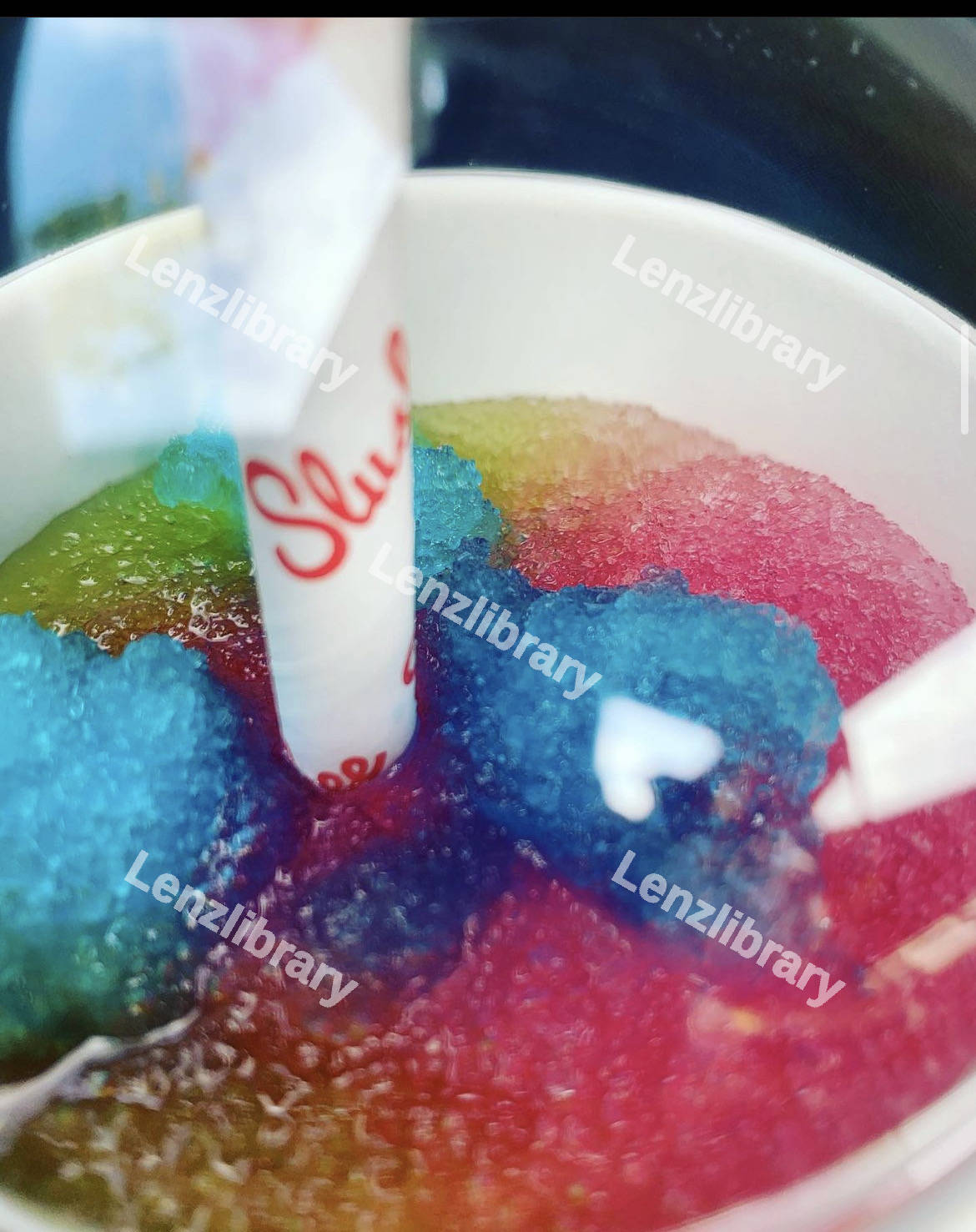 Colourful Slushie